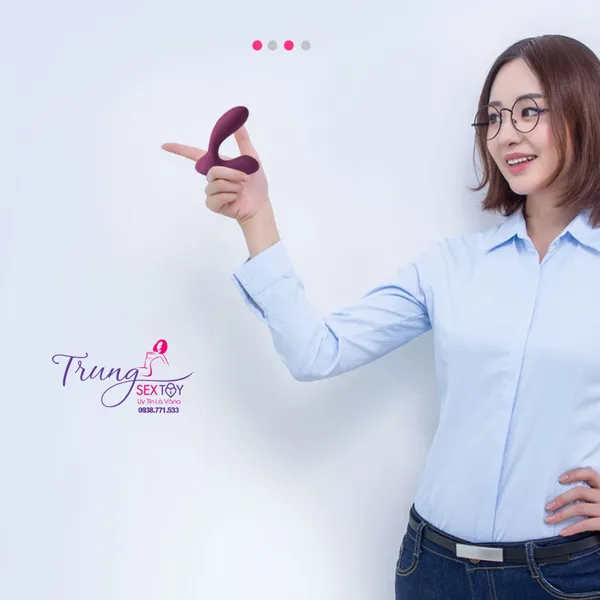 Máy Rung Hậu Môn Svakom Vicky Điều Khiển Từ Xa