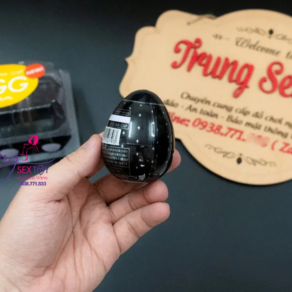 Tenga Egg Black - Phiên Bản Hoàn Toàn Mới 