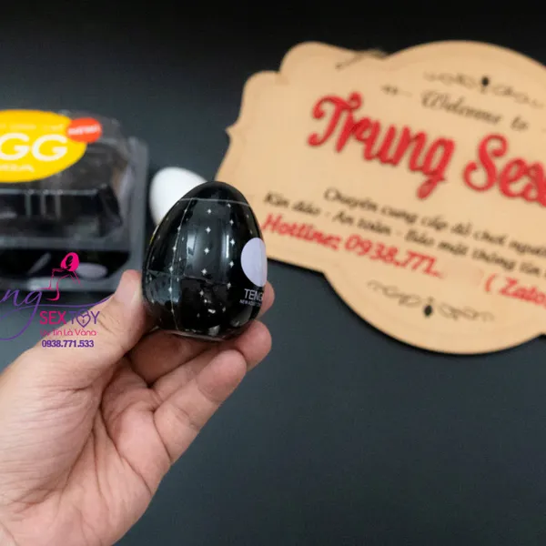 Tenga Egg Black - Phiên Bản Hoàn Toàn Mới 