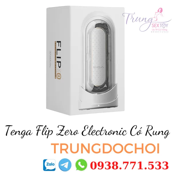 Tenga Flip Zero Electronic khiến cánh đàn ông hiểu thế nào là lên đỉnh 