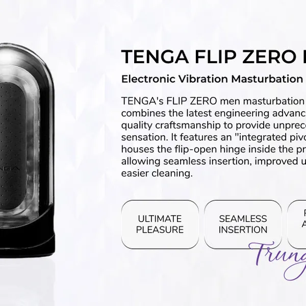 Tenga Flip Zero Electronic khiến cánh đàn ông hiểu thế nào là lên đỉnh 