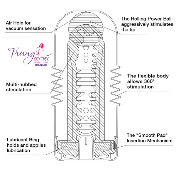 Cốc thủ dâm Tenga hàng chính hãng Nhật dành cho nam
