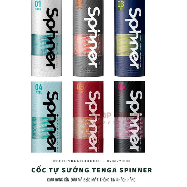 Đánh giá Cốc thủ dâm Tenga Spinner Công nghệ Xoắn ốc Độc đáo từ Nhật Bản