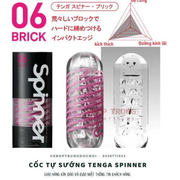 Đánh giá Cốc thủ dâm Tenga Spinner Công nghệ Xoắn ốc Độc đáo từ Nhật Bản