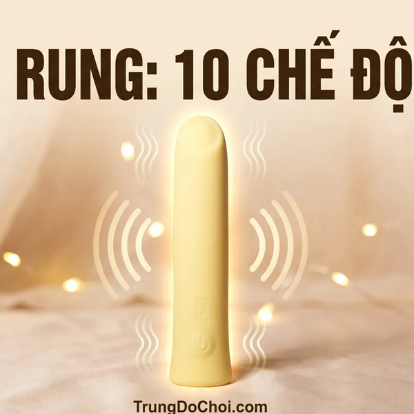 Thanh Rung Mini Blenva Bella Nhỏ Như Thỏi Son, Tập Trung Kích Thích Âm Vật