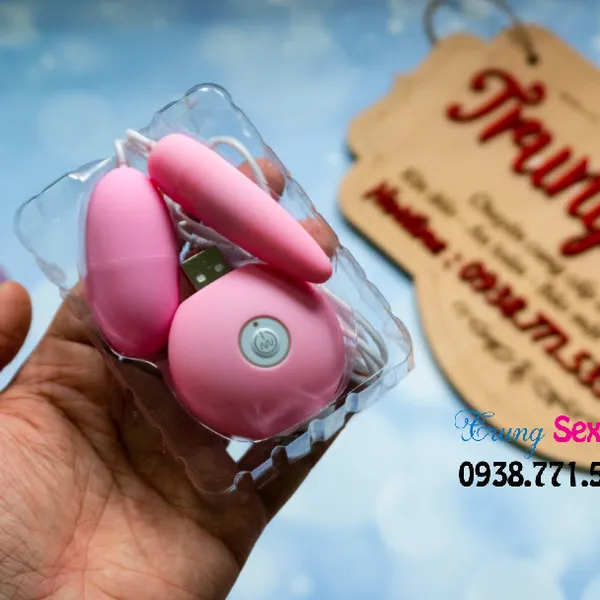 Chị em gào thét vì quá sướng với trứng rung 2 cục USB