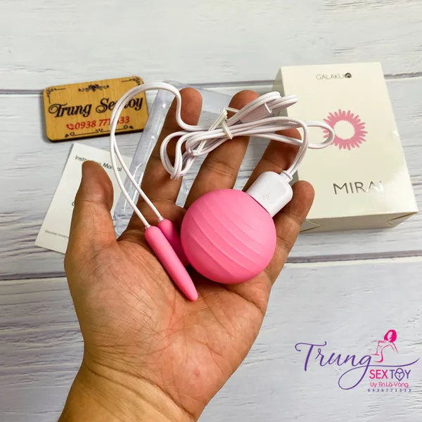 Trứng rung tình yêu Mirai mini 2 rung siêu mạnh