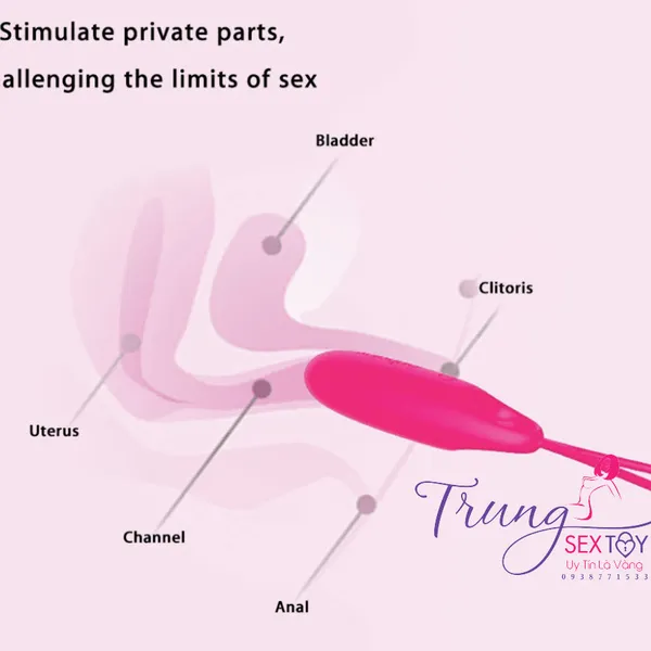 Trứng rung tình yêu Aphojoy rung mạnh mẽ
