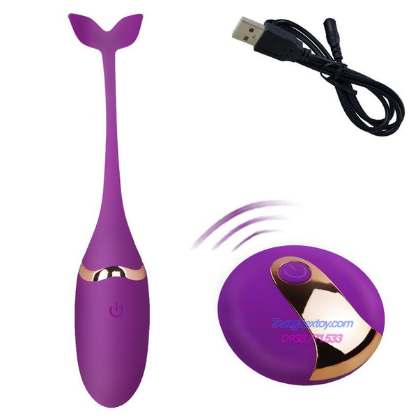Trứng rung cá heo- massage “cô bé” đạt đỉnh