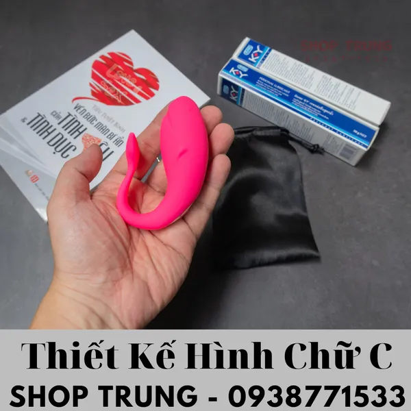 Trứng rung không dây điều khiển từ xa hình cá heo cực xinh