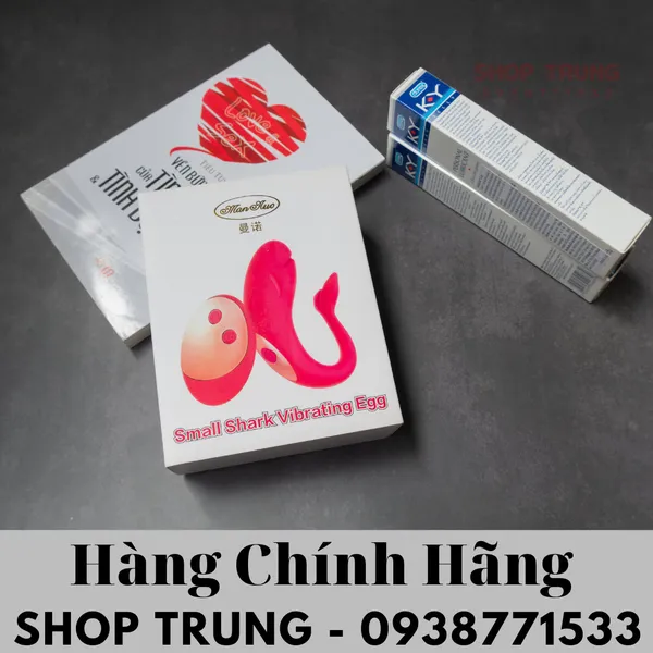 Trứng rung không dây điều khiển từ xa hình cá heo cực xinh