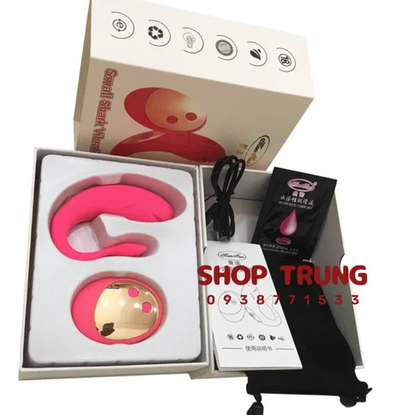 Trứng rung không dây điều khiển từ xa hình cá heo cực xinh