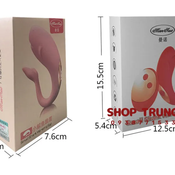 Trứng rung không dây điều khiển từ xa hình cá heo cực xinh