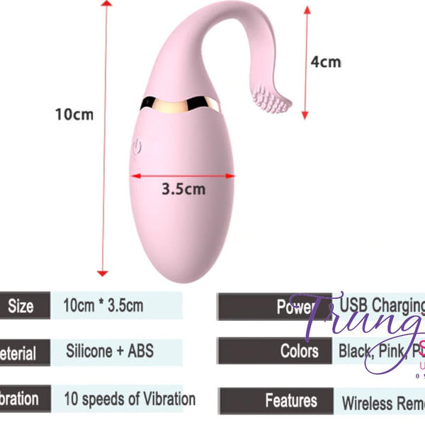 Sướng tê người với Trứng Rung Cá Voi 10 Chế Độ Rung Cực Mạnh