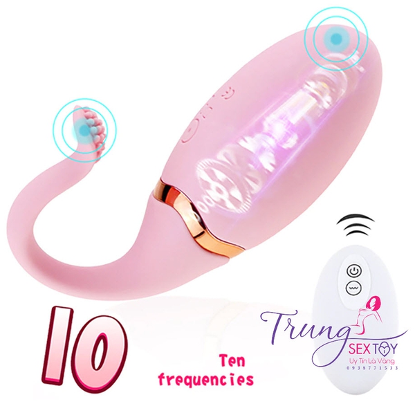 Sướng tê người với Trứng Rung Cá Voi 10 Chế Độ Rung Cực Mạnh