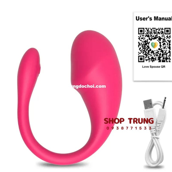 Love Spouse trứng rung điều khiển từ xa bằng Wireless Bluetooth 