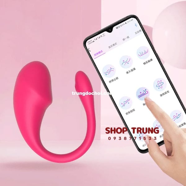 Love Spouse trứng rung điều khiển từ xa bằng Wireless Bluetooth 