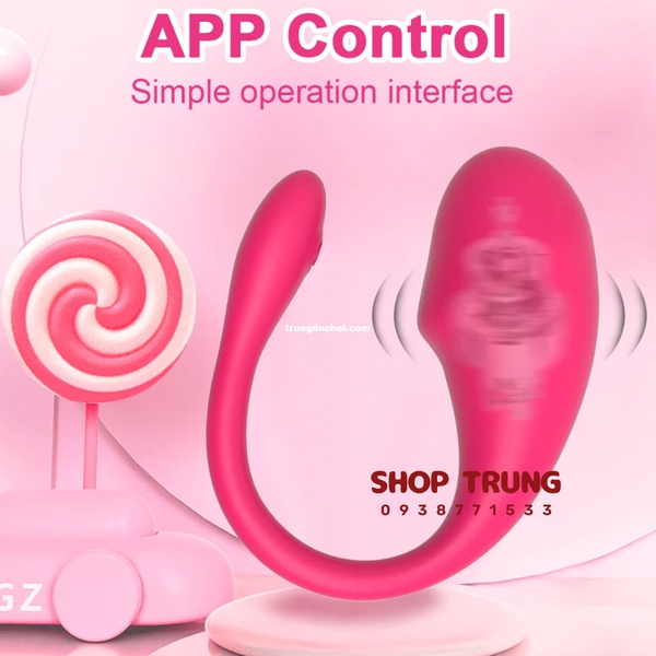 Love Spouse trứng rung điều khiển từ xa bằng Wireless Bluetooth 