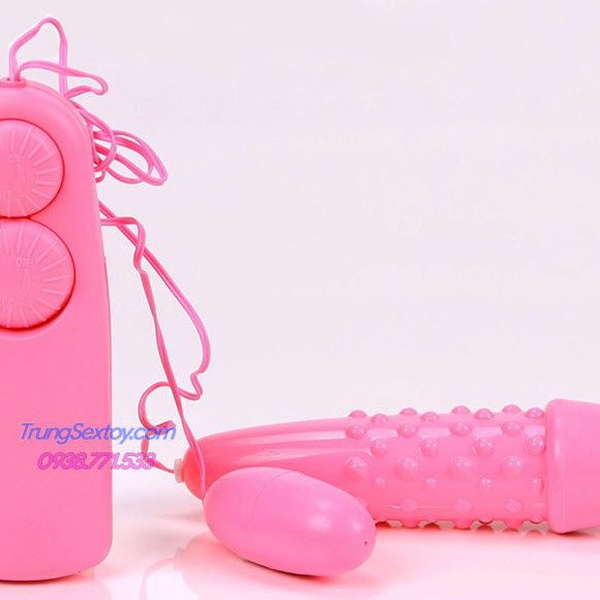 Dụng Cụ Tình Dục Trứng Rung Hai Đầu Có Gai