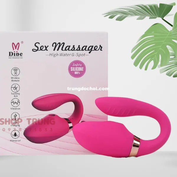 Trứng Rung Dibe G-Spot Alva Bú Mút Rung Cực Phê Dành Cho Nữ