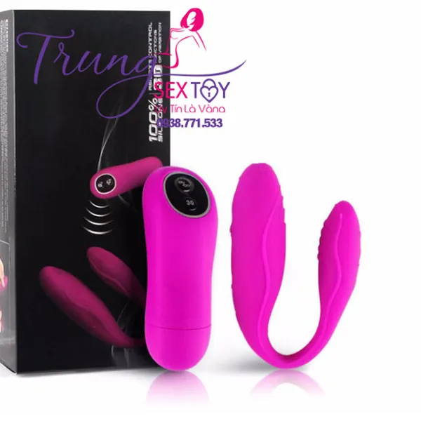 Trứng Rung Hình Chữ C Pretty Love Cao Cấp