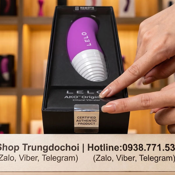 Trứng Rung Điểm G Lelo AKO Originals Kết Nối App, Chuẩn IPX7