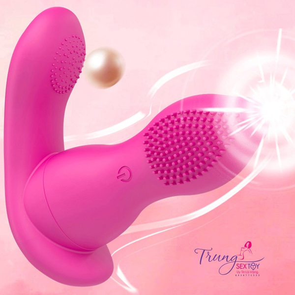 Trứng Rung Tình Yêu 2 Trong 1 Rung 7 Chế Độ Điều Khiển Từ Xa
