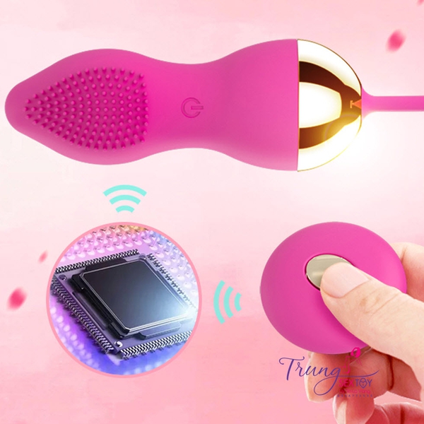 Trứng Rung Tình Yêu 2 Trong 1 Rung 7 Chế Độ Điều Khiển Từ Xa