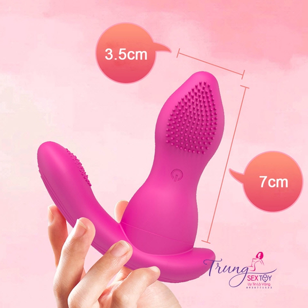 Trứng Rung Tình Yêu 2 Trong 1 Rung 7 Chế Độ Điều Khiển Từ Xa