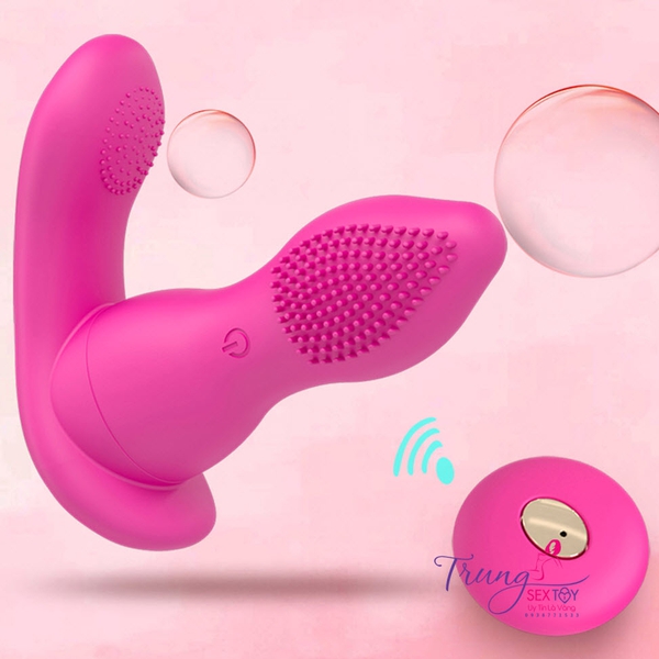 Trứng Rung Tình Yêu 2 Trong 1 Rung 7 Chế Độ Điều Khiển Từ Xa