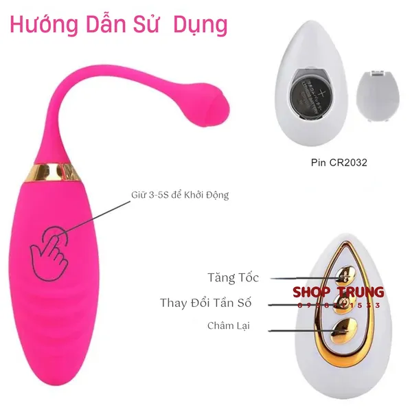 Trứng Rung Tình Yêu  Đánh Thức Giác Quan, Tận Hưởng Khoái Lạc Vô Tận