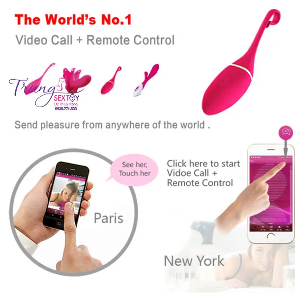 Trứng rung tình yêu IRENA  Smart Mini Vibe 