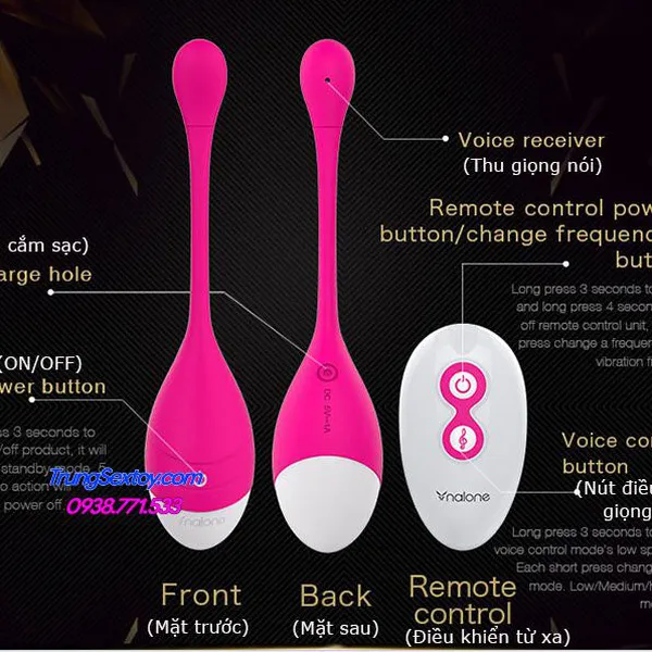Trứng Rung Điều Khiển Từ Xa Nalone Sweetie