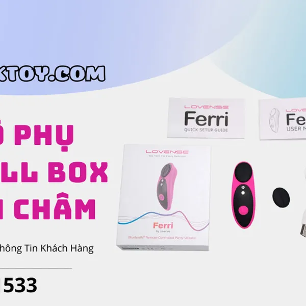Trải nghiệm đáng nhớ với trứng rung tình yêu Lovense Ferri gắn quần chip 