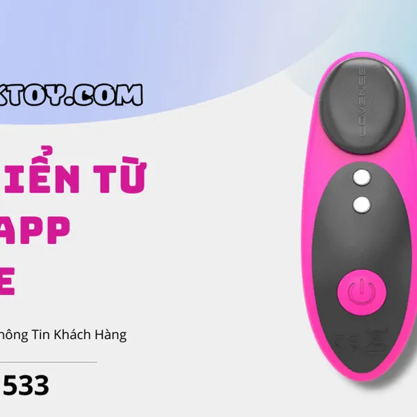 Trải nghiệm đáng nhớ với trứng rung tình yêu Lovense Ferri gắn quần chip 