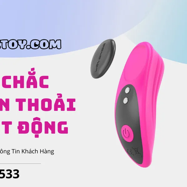 Trải nghiệm đáng nhớ với trứng rung tình yêu Lovense Ferri gắn quần chip 