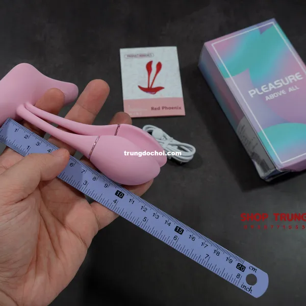 Trứng Rung Pleasure Above All Điều Khiển Từ Xa Bằng App 