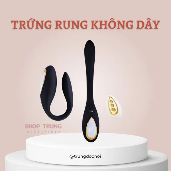 Làm mới cuộc sống vợ chồng với trứng rung tình yêu chữ U điều khiển từ xa