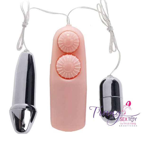 Trứng rung inox 2 cục khiến đời sống tình dục được sung sướng