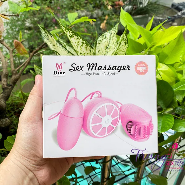 Trứng Rung Dibe Kèm Lưỡi Xoay – Đỉnh Cao Của Sự Thăng Hoa