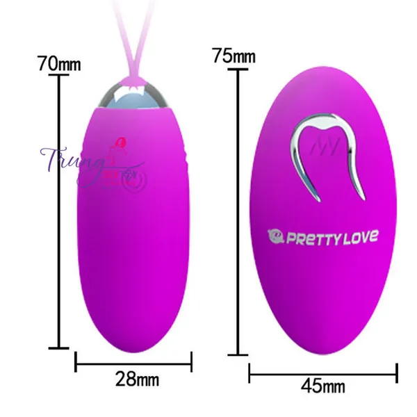 Pretty Love Jenny Trứng rung không có 12 chế độ rung 