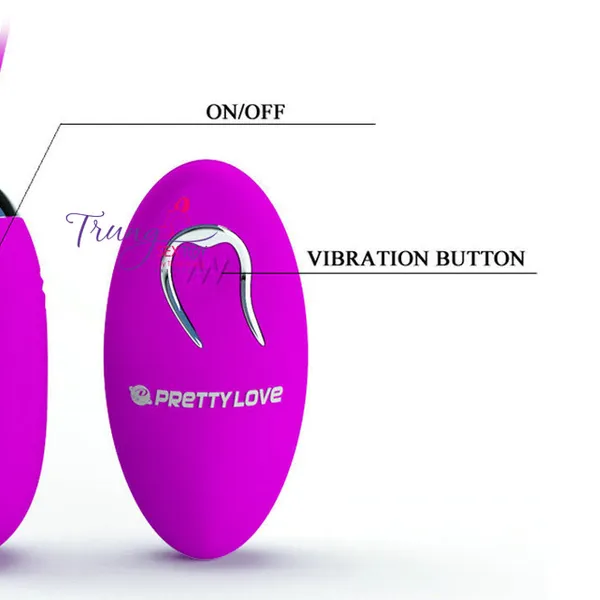 Pretty Love Jenny Trứng rung không có 12 chế độ rung 