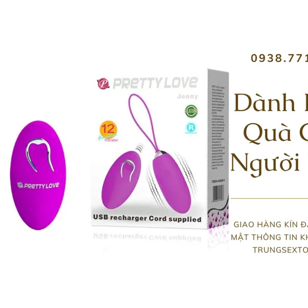 Pretty Love Jenny Trứng rung không có 12 chế độ rung 