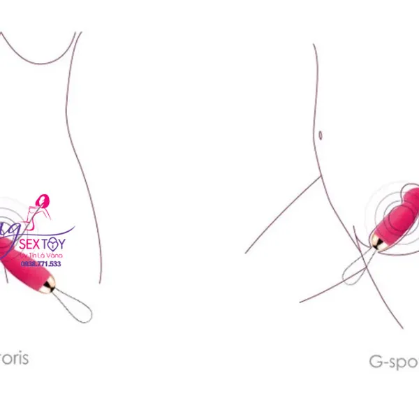 Svakom Ivy - Trứng rung tình yêu kích thích Massage Vùng Kín