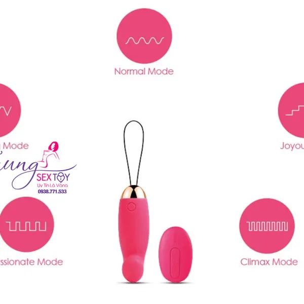 Svakom Ivy - Trứng rung tình yêu kích thích Massage Vùng Kín