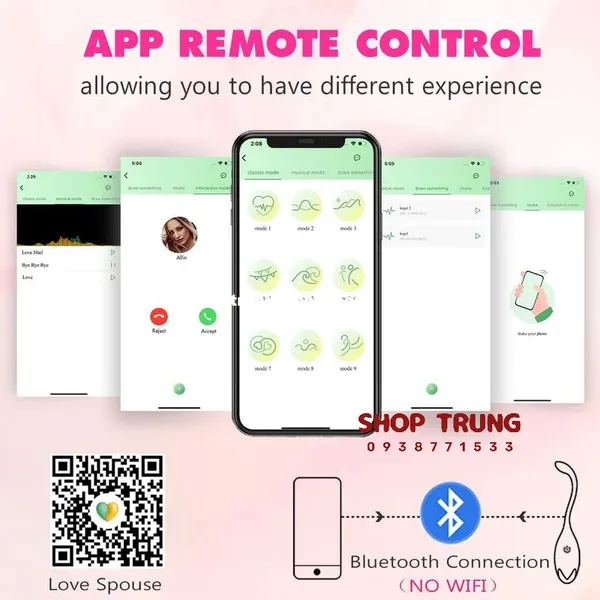 Trứng Rung Little Tadpole Khám Phá Cực Khoái Mới Với Điều Khiển Qua App