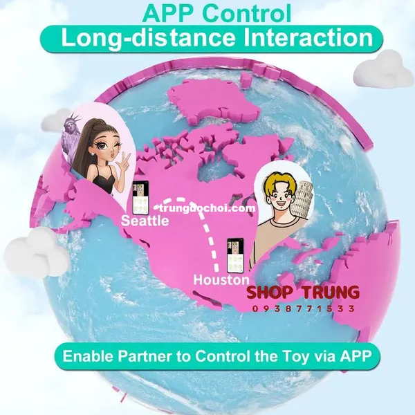 Trứng Rung Little Tadpole Khám Phá Cực Khoái Mới Với Điều Khiển Qua App