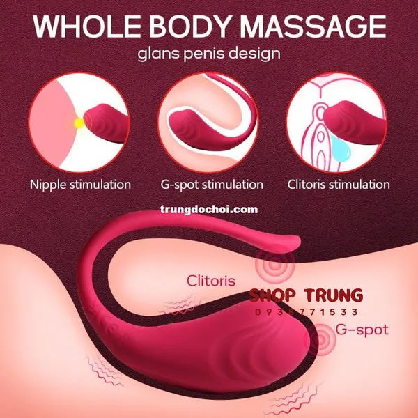 Trứng Rung Little Tadpole Khám Phá Cực Khoái Mới Với Điều Khiển Qua App