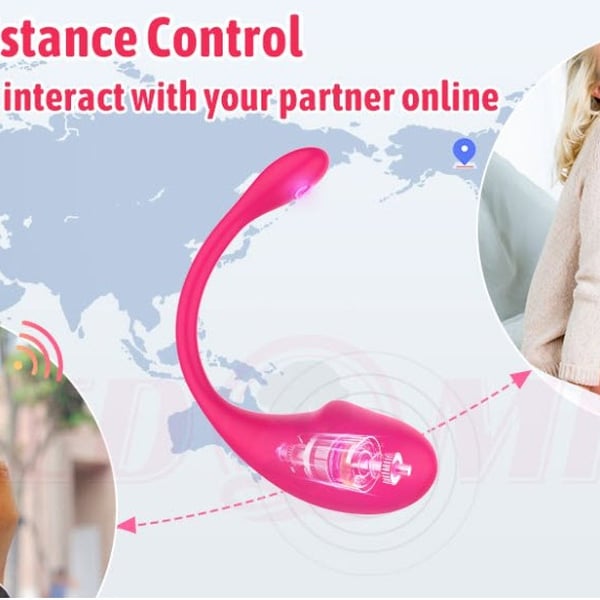 Love Spouse trứng rung điều khiển từ xa bằng Wireless Bluetooth 