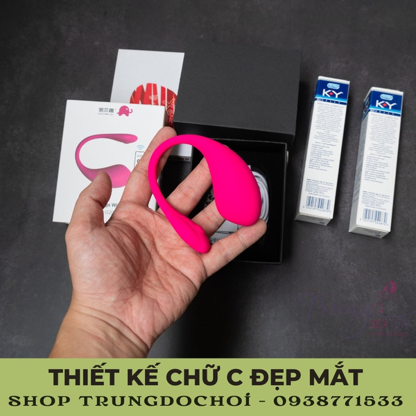 Love Spouse trứng rung điều khiển từ xa bằng Wireless Bluetooth 